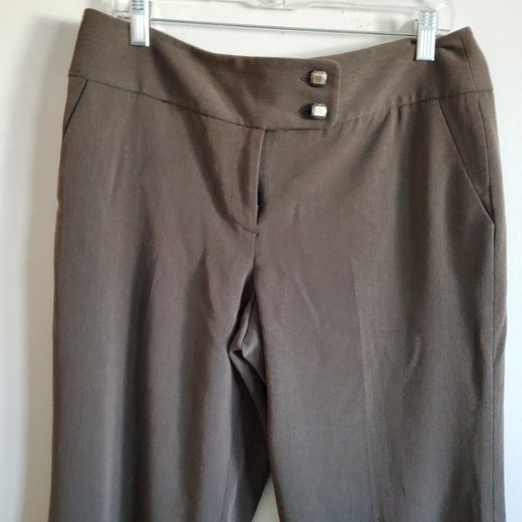 Apt 9 Maxwell Brown Dress Pant Size 12 - Picture 7 of 13